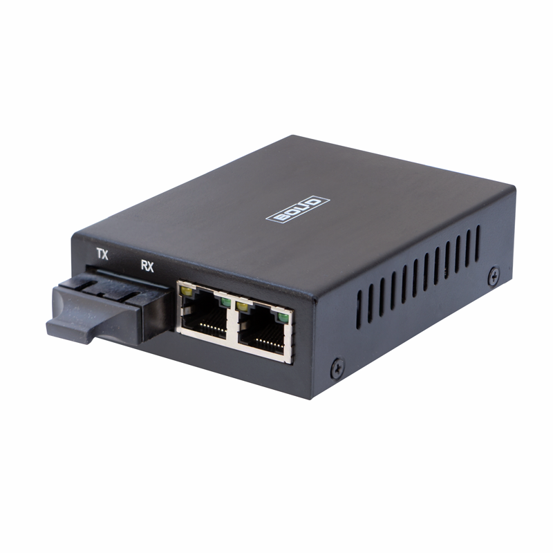 Ethernet-FX-MM Преобразователь Ethernet 10/100 Мбит/с в оптику. Многомодовое волокно до 2 км. Для обмена данными используются два волокна.
